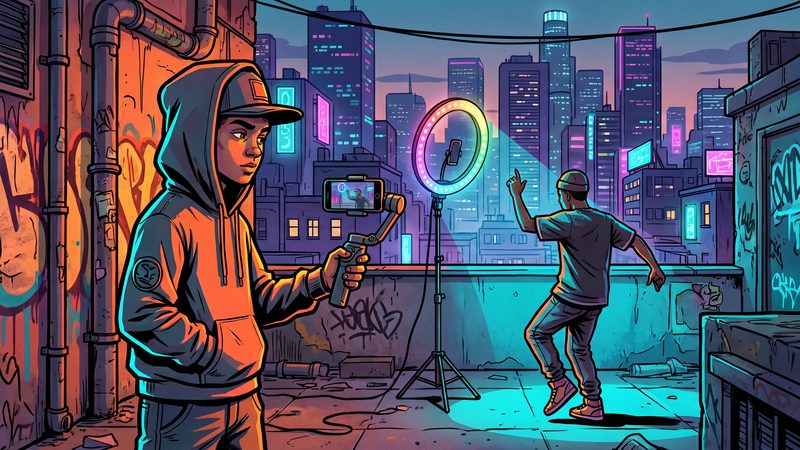 人兽TikTok风格创意游戏短视频合集